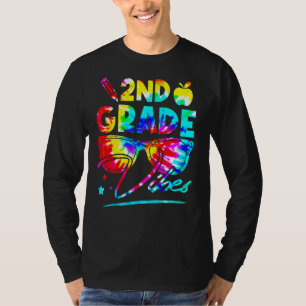 Regenboogkleurige kleurstof 2e graadflesjes terug t-shirt