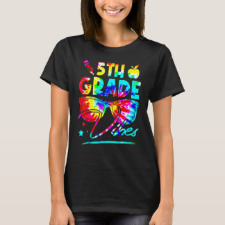Regenboogkleurige kleurstof 5e grijze flesjes teru t-shirt