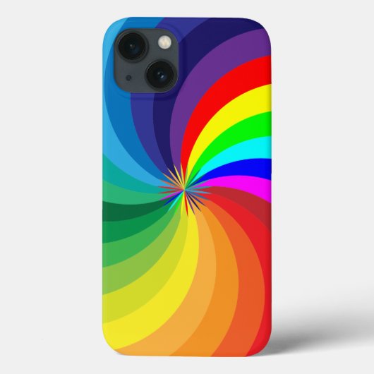 Regenboogkleurige Mandala-46556 Case-Mate iPhone Case (Achterkant)
