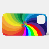 Regenboogkleurige Mandala-46556 Case-Mate iPhone Case (Achterkant (horizontaal))