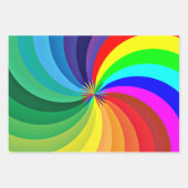 Regenboogkleurige Mandala-46556 Inpakpapier Vel (Voorkant 3)