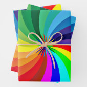 Regenboogkleurige Mandala-46556 Inpakpapier Vel (In situ)