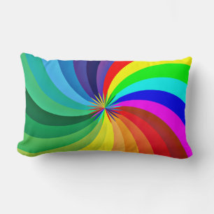Regenboogkleurige Mandala-46556 Kussen
