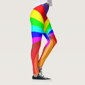 Regenboogkleurige Mandala-46556 Leggings (Rechts)