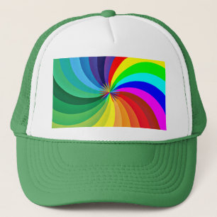 Regenboogkleurige Mandala-46556 Trucker Pet