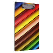 Regenboogkleurige penencils klembord (Rechts)