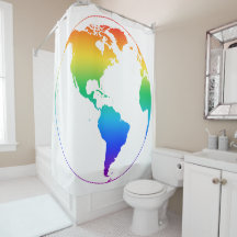 Regenboogkleurige planeet aarde