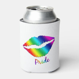 regenboogkleurige spoelen blikjeskoeler