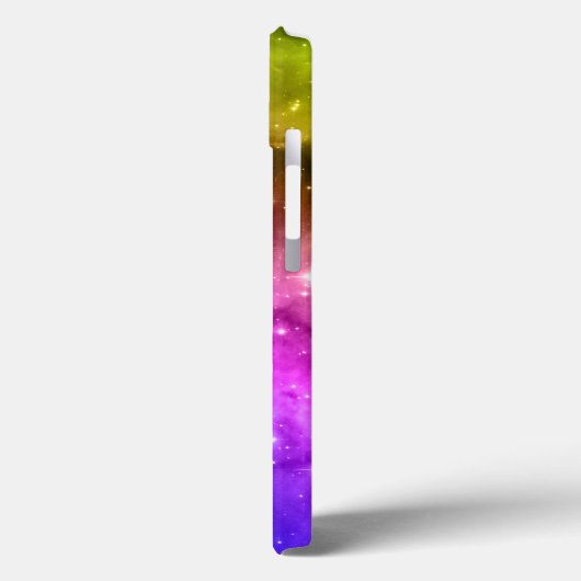 Regenboogkleurige sterren Case-Mate iPhone case (Achterkant / Links)