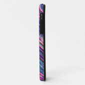 Regenboogkleurige stripes Case-Mate iPhone case (Achterkant/links)