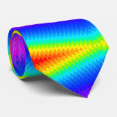 regenboogkleurige stropdas (Opgerold)