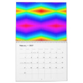 regenboogkleurige stropdas kalender (Feb 2027)