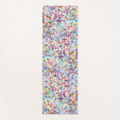  regenboogkleurige verfdruppels yogamat (Voorkant)