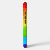 Regenboogkleurige verfstreken Case-Mate iPhone case (Achterkant / Links)