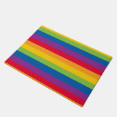 Regenboogkleurstaven Deurmat (Schuin)
