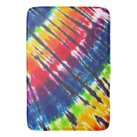 Regenboogkleurstof Stropdas-kleurstof Badmat (Voorkant Verticaal)