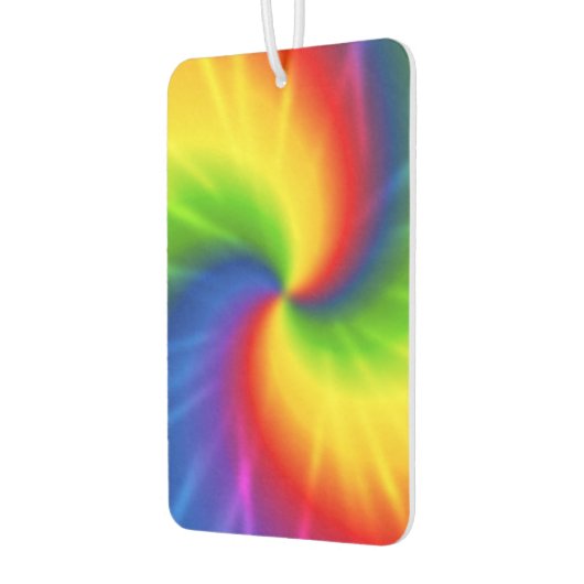 Regenboogkleurstof Stropdas-kleurstof Luchtverfrisser (Links)