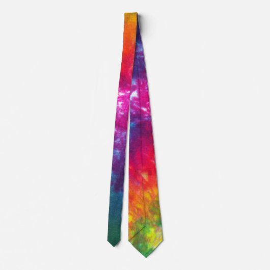 Regenboogkleurstof Stropdas-kleurstof Stropdas (Achterkant)