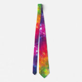 Regenboogkleurstof Stropdas-kleurstof Stropdas (Achterkant)