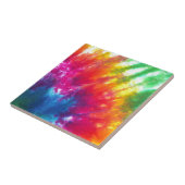 Regenboogkleurstof Stropdas-kleurstof Tegeltje (Zijkant)