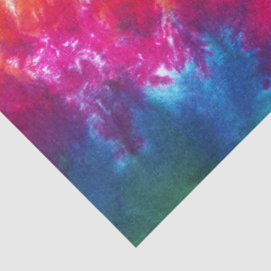 Regenboogkleurstof Stropdas-kleurstof Tissuepapier (Detail)