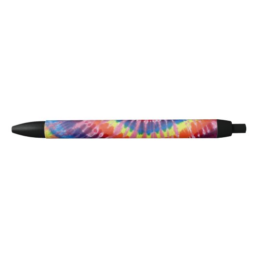 Regenboogkleurstrap Zwarte Inkt Pen (Voorkant)