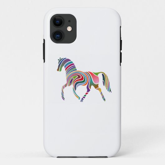 Regenboogkleurstrips Case-Mate iPhone Case (Achterkant)