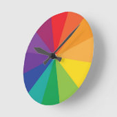 Regenboogkleurwielrenner Ronde Klok (Hoek)