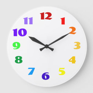 regenboogklok grote klok