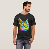 Regenboogknipsel T-shirt (Voorkant volledig)