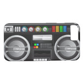 regenboogknoppen boombox ghetto master Case-Mate iPhone case (Achterkant (Horizontaal))