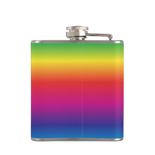 Regenboogkolf Heupfles (Achterkant)