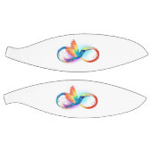 Regenboogkolibrie met oneindigheidssymbool basketbal (Panelen)