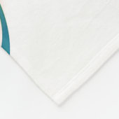 Regenboogkolibrie met oneindigheidssymbool fleece deken (Hoek)