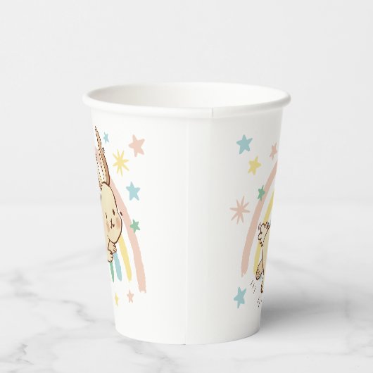 Regenboogkonijn Papieren Bekers (Rechts)