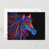 regenboogkop briefkaart (Voorkant / Achterkant)