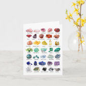 Regenboogkristal Collectie Blanco Wenskaarten Kaart (Gele Bloem)