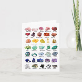 Regenboogkristal Collectie Blanco Wenskaarten Kaart