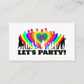 Regenboogkroes, Gay Pride Celebration nodigt Kaart (Voorkant)