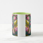 Regenboogkruin Jay Fantasie Vogel Mok (Midden)