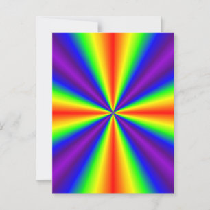 Regenboogkruis Briefkaart