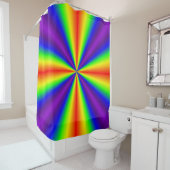 Regenboogkruis Douchegordijn (In situ)