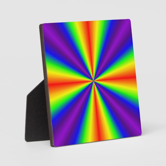 Regenboogkruis Fotoplaat (Voorkant)