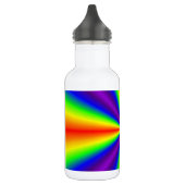 Regenboogkruis glazen tumbler waterfles (Links)