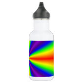 Regenboogkruis glazen tumbler waterfles (Rechts)
