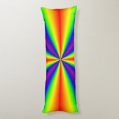 Regenboogkruis Lichaamskussen (Achterkant (Verticaal))