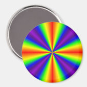 Regenboogkruis Magneet (Voorkant / Achterkant)