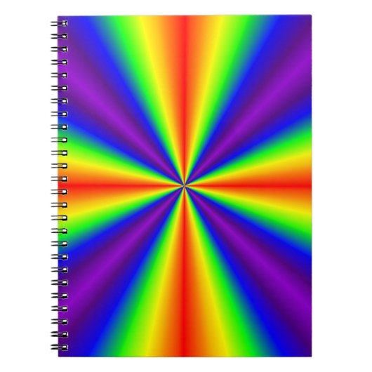 Regenboogkruis Notitieboek (Voorkant)