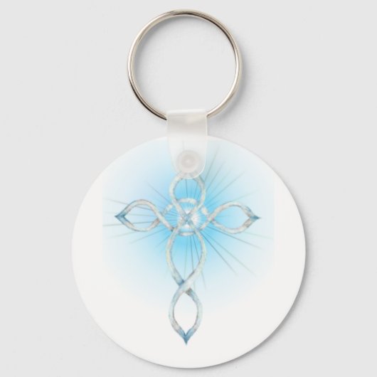 Regenboogkruis Sleutelhanger (Voorkant)