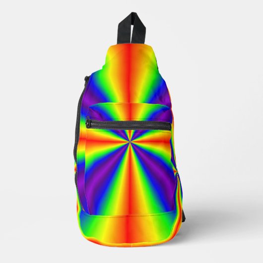 Regenboogkruis Sling Bag (Voorkant)
